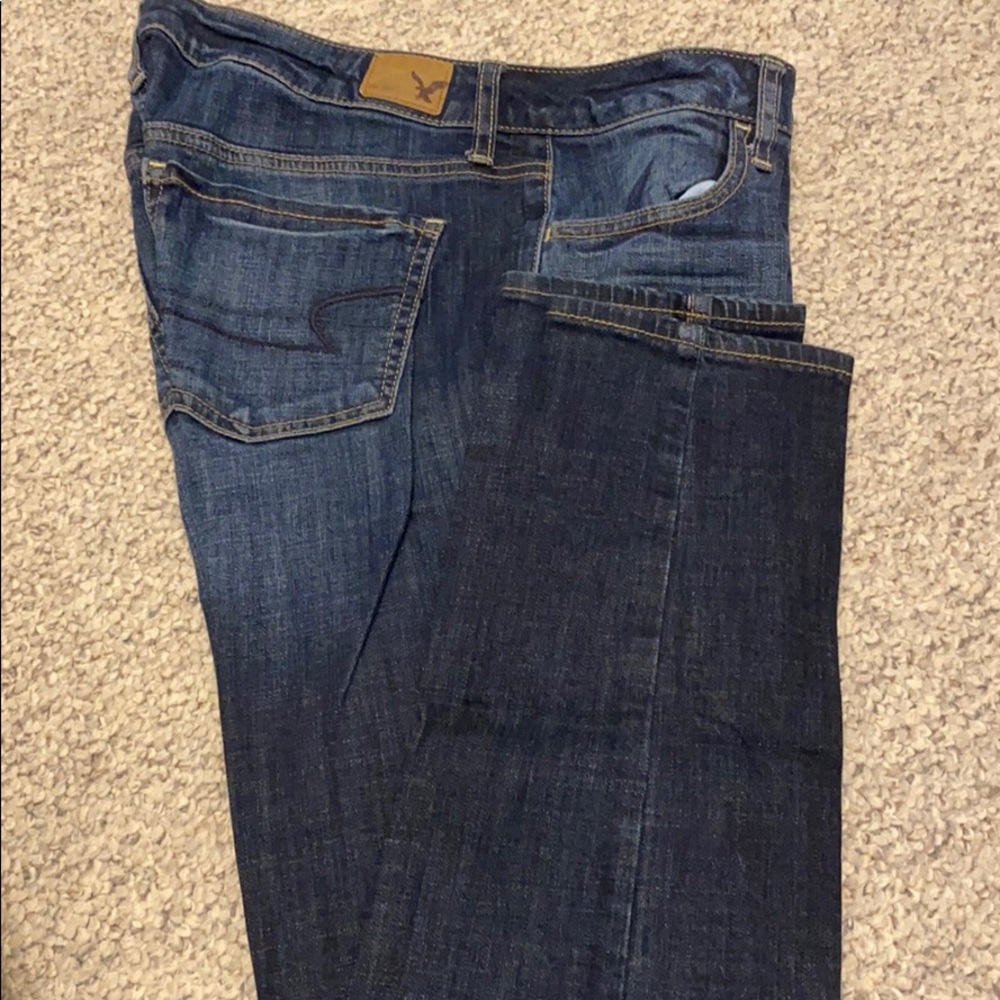 American eagle blue jeans
